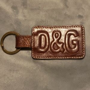 D&G Leather keychain